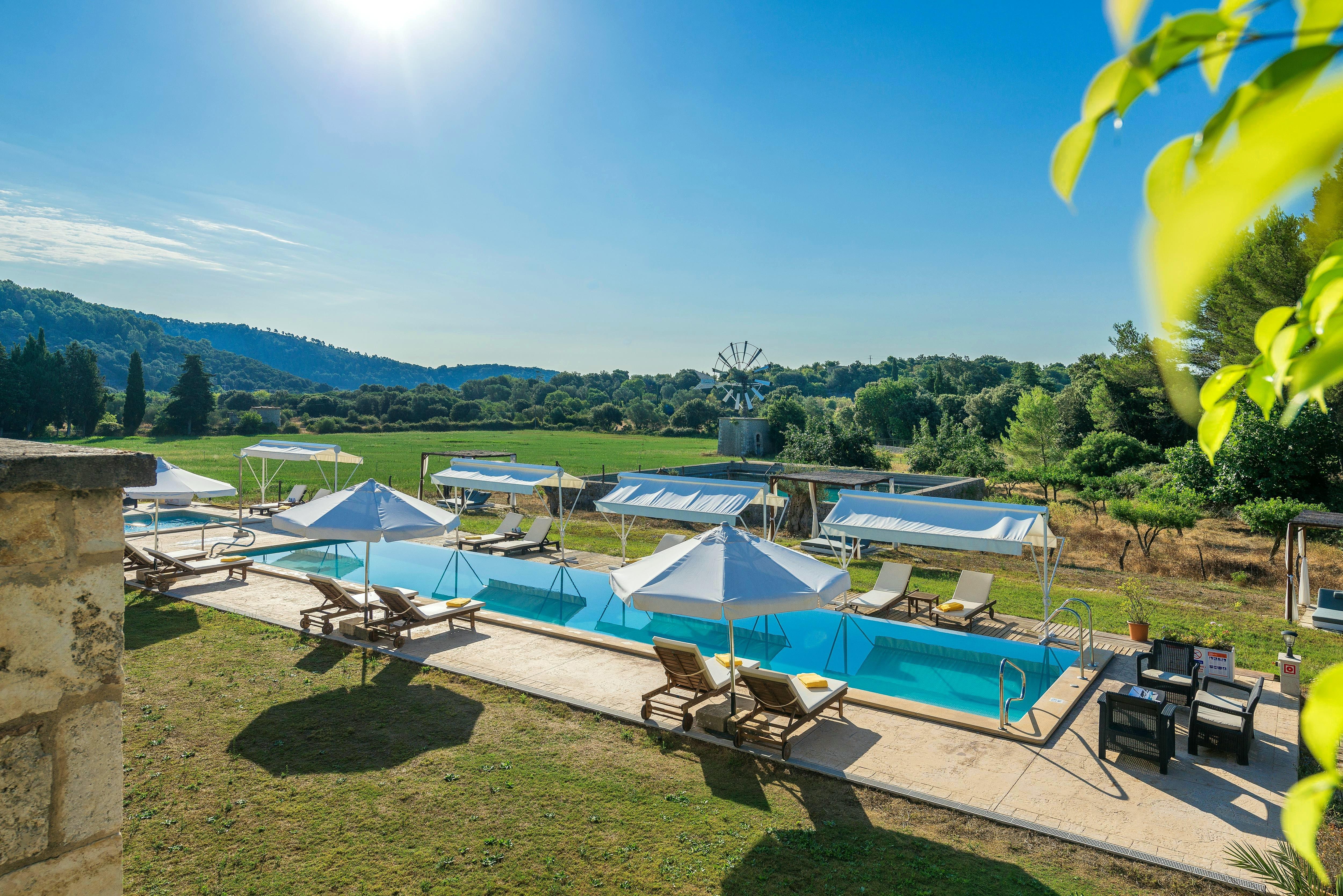 Monnaber Nou Finca Hotel & Spa Campanet Luaran gambar